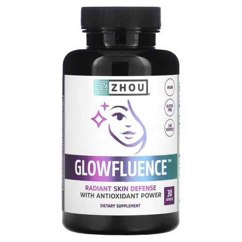Zhou Nutrition, Glowfluence, 30 капсул