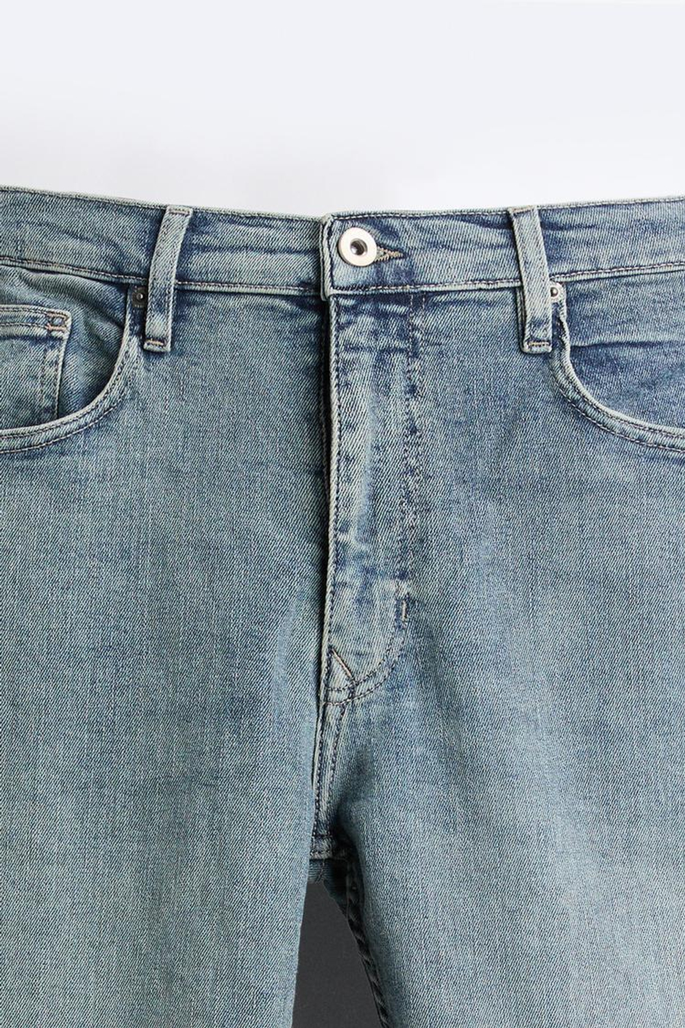 ZARA ДЖИНСЫ SKINNY FIT, ЗЕЛЕНОВАТО-СИНИЙ