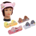 Повязка на голову «Кокетка - Кошечка», микс 6 цветов, 20*6см