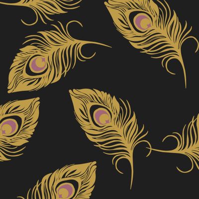 перья павлина