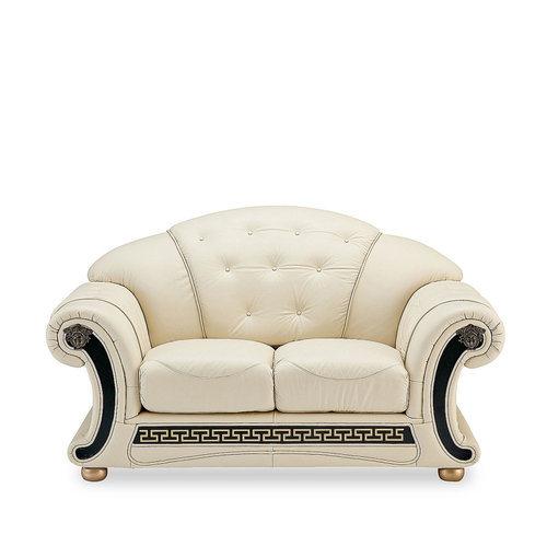 Диван 2-х местный Versace лавсит белый