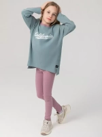 Спортивный костюм для девочки на весну с леггинсами