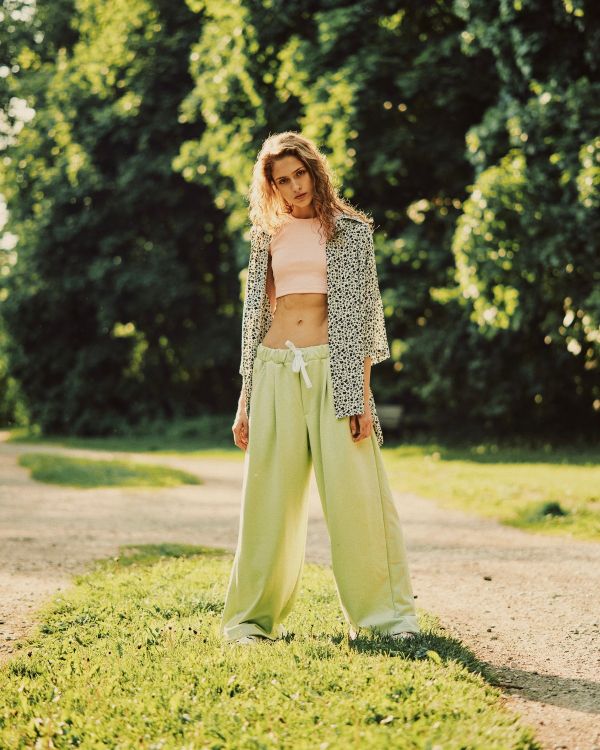 Топ Ribbed Crystal Rose - фото 3