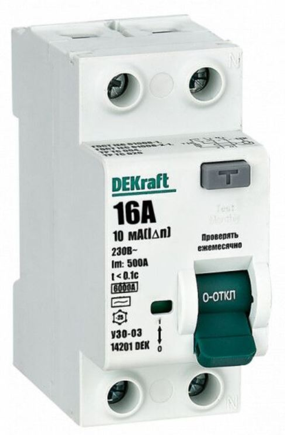 УЗО  DEKraft 14201DEK