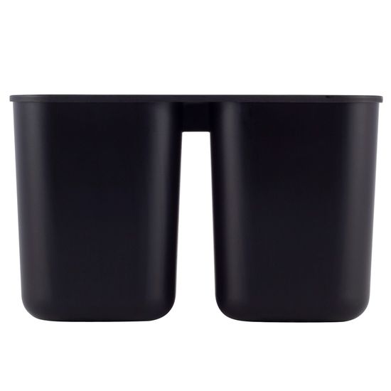 Сушилка для посуды из алюминия с поддоном (черная) Kamille KM-0751