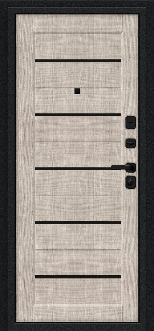 Борн/SBlack Букле черное/Cappuccino Melinga 205*96 правое