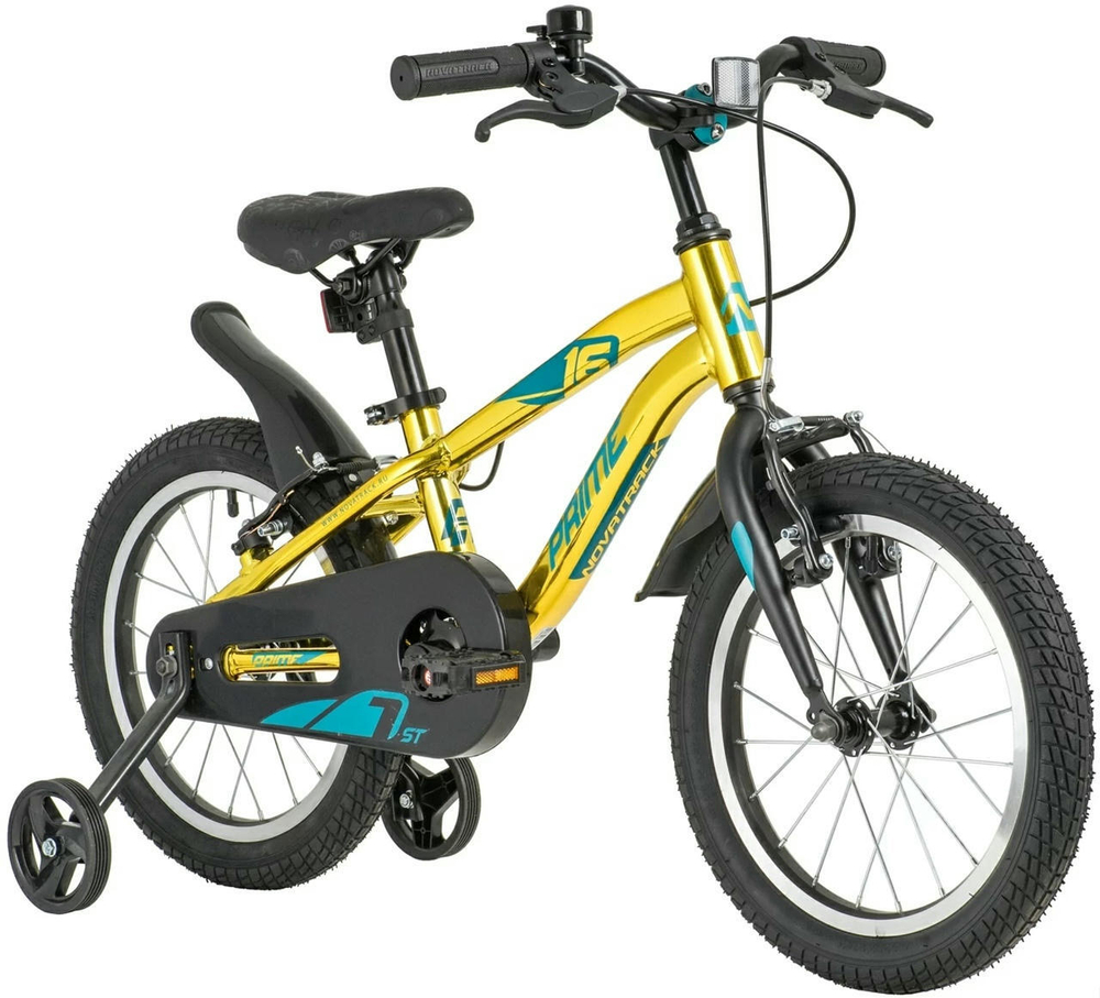 Детский велосипед Novatrack Prime Boy Alu 16" (2021)