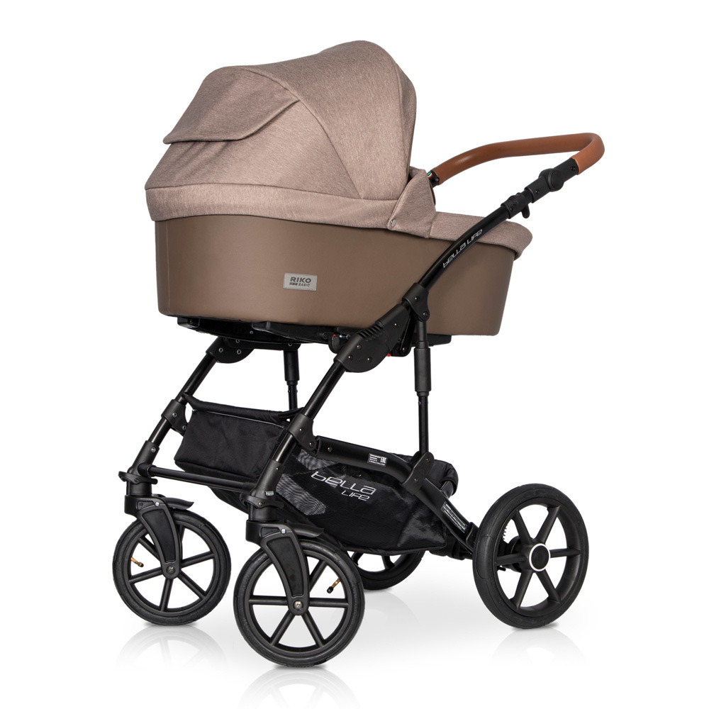 Коляска  BELLA LIFE (2 в 1) (RIKO BASIC) 05 Mokka (коричневый)