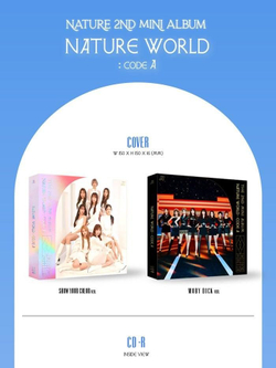 Альбом Nature - Nature World : Code A 2nd Mini Album 2 Version SET
