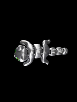 Мини котёнок игрушка антистресс, 10 см., 3D печать, светлый металлик