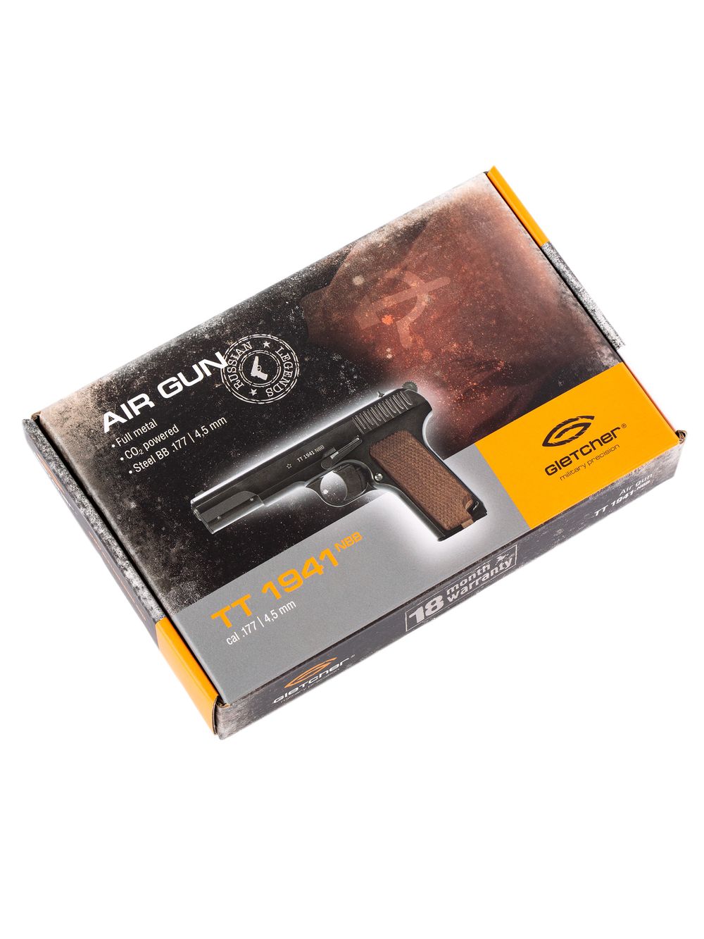 Пистолет пневматический Gletcher TT 1941 NBB