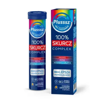 Комплекс Plusssz 100% Skurcz - 20 шипучих таблеток