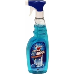 Средство для мытья окон, Чистые Окна, 500 мл, Морская Свежесть, Золушка, с триггером