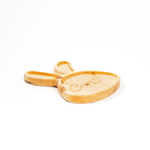 Деревянная менажница из кедра для подачи блюд и закусок с гравировкой "Слушай сердце"