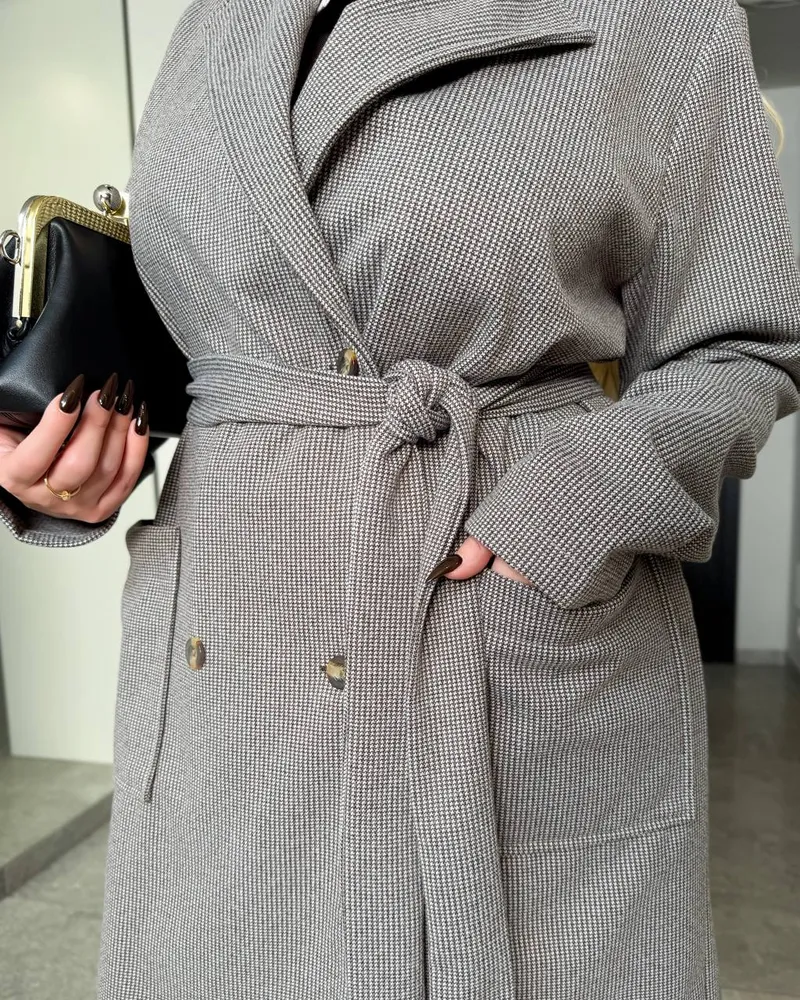 Пальто УК-905-1 Фабрика Моды