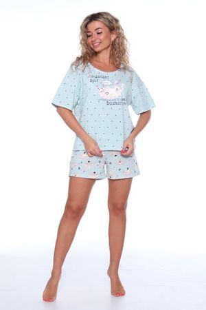 Женская пижама с шортами 052-053 с шортами Очарование