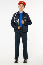 Куртка для кадетов МЧС (на спине вышивка "МЧС РОССИИ"), ткань Грета