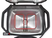 Гриль электрический Weber Pulse 1000 с тележкой, чёрный
