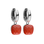 Серьги Qudo Firenze Red Tulip 300345 R/S