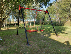 Монтаж уличных качелей Sv Sport