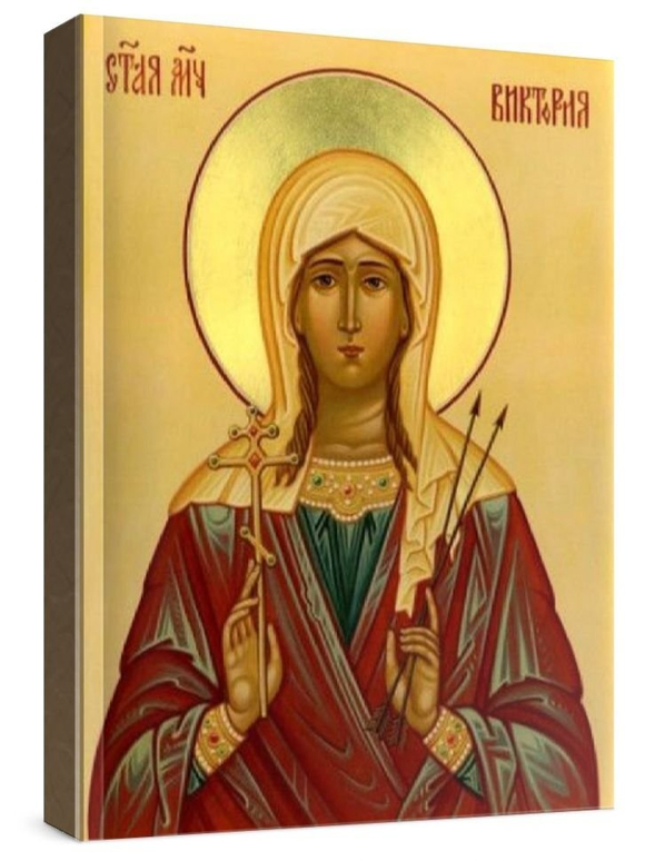 Виктория Кордубская (рукописная икона)