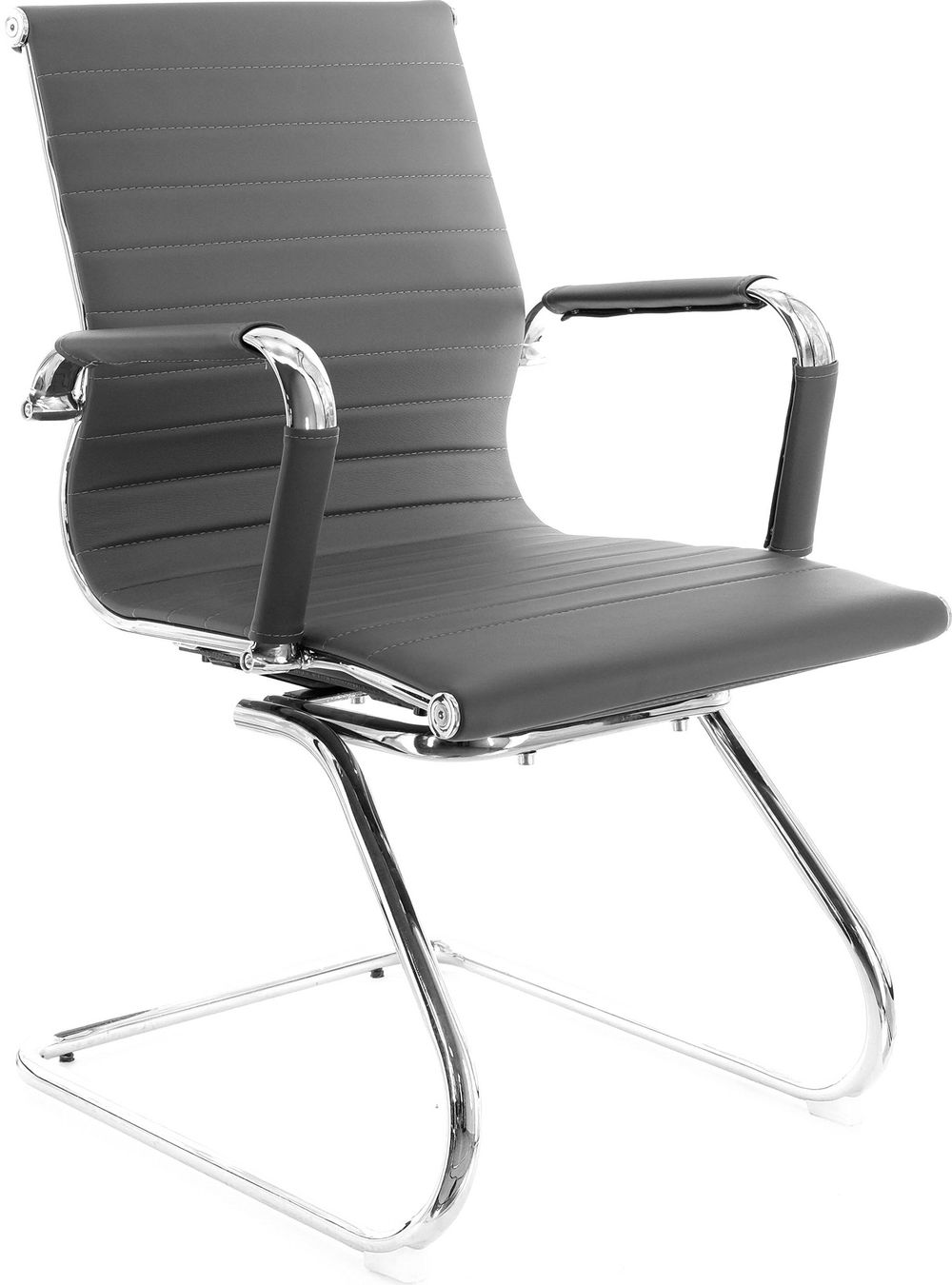 Кресло Everprof Leo CF Экокожа Серый