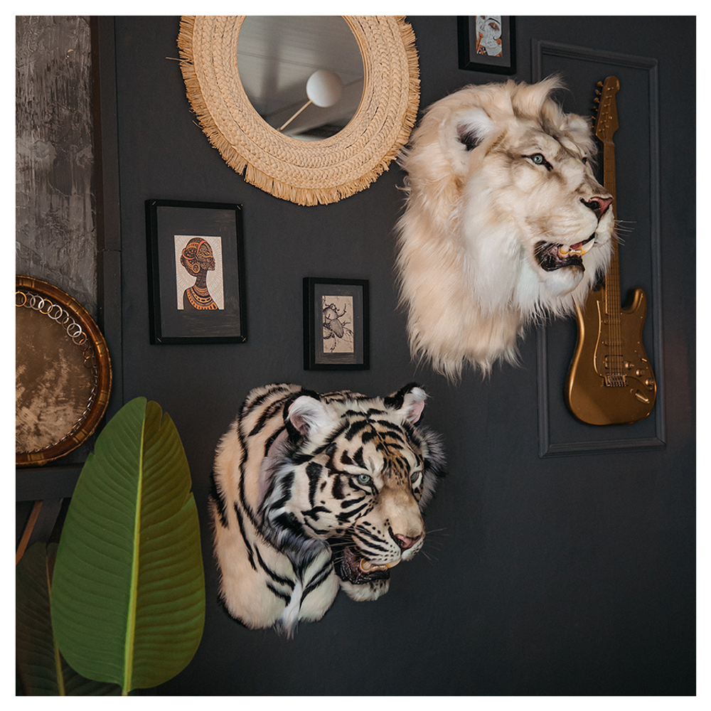 Реплика головы «Африканский лев»