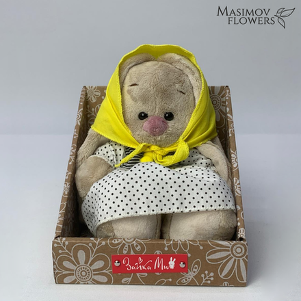 Зайка Ми в платье с косынкой (малыш)