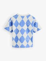 Футболка для мальчика Next E63-796, Синий, Белый