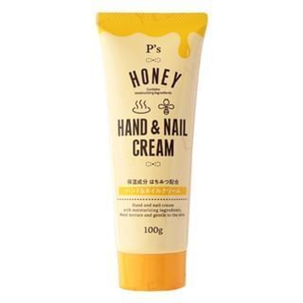 Крем для рук увлажняющий с медом, Kumano CosmeStation "P's Honey" 100гр