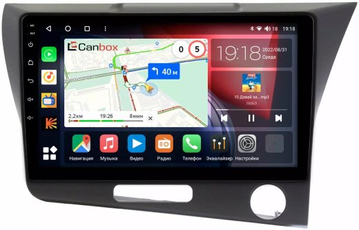 Магнитола для Honda CR-Z 2010-2016 (правый руль) - Canbox 9305 Qled, Android 10, ТОП процессор, SIM-слот