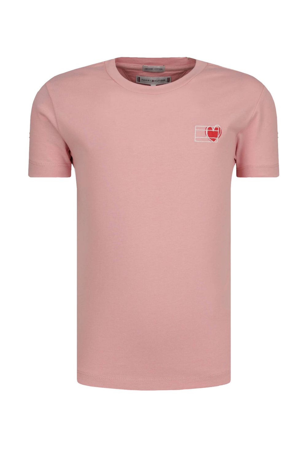 футболка valentines day Tommy Hilfiger - розовый(KG0KG06788)