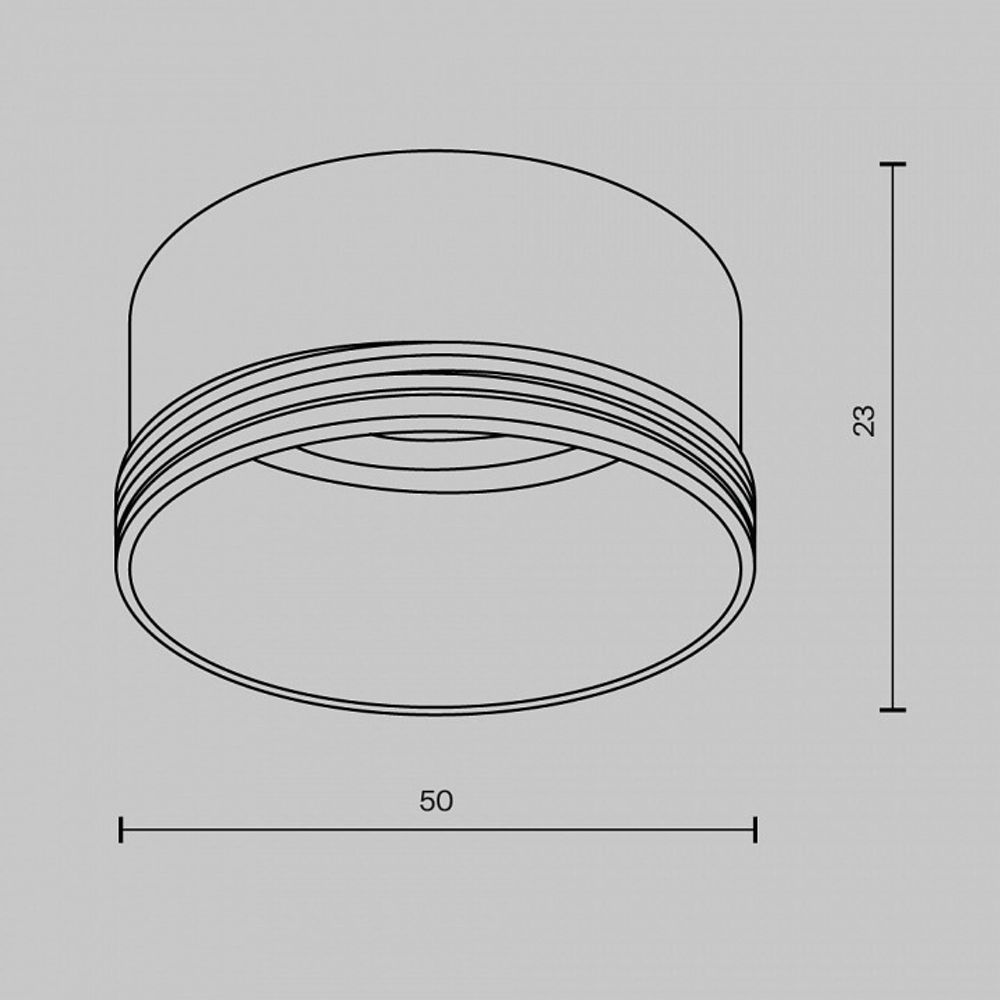 Кольцо декоративное Maytoni Focus LED RingM-12-W
