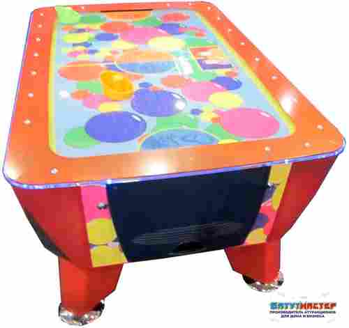 Детский аэрохоккей «Праздник» с тематическим оформлением, 153×97×70 см