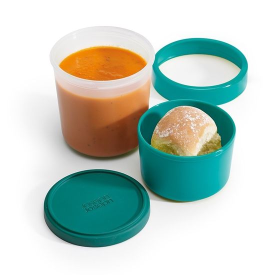 Ланч-бокс для перекусов компактный Joseph Joseph GoEat изумрудный