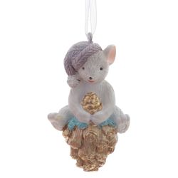 GAEM Изделие декоративное подвесное "Мышка", L6 W4,5 H6 см, 4в.