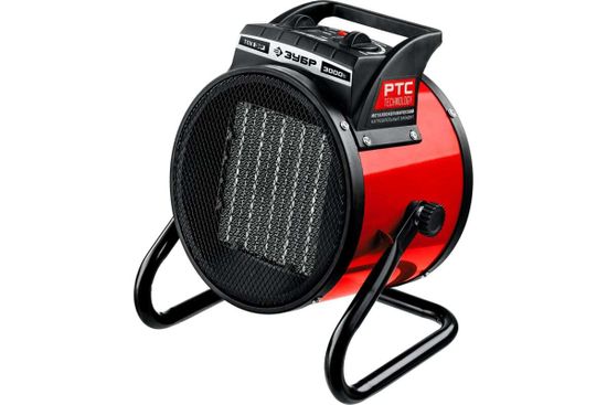 Тепловая пушка ЗУБР электрическая 3кВт, ТПК-3Р