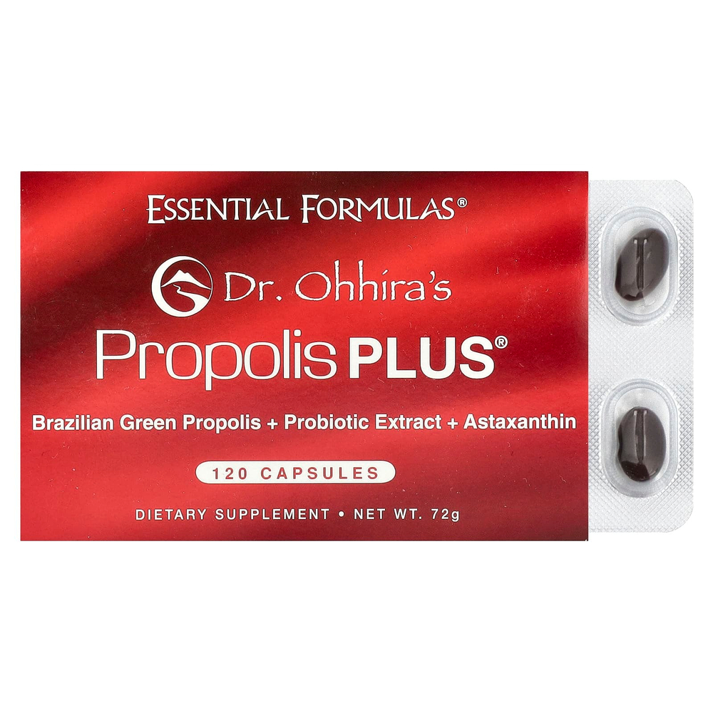 Dr. Ohhira's, Прополис Плюс, 120 капсул