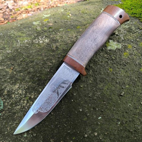 Туристический нож НС-63 Ицыл, гравировка (Златоуст)