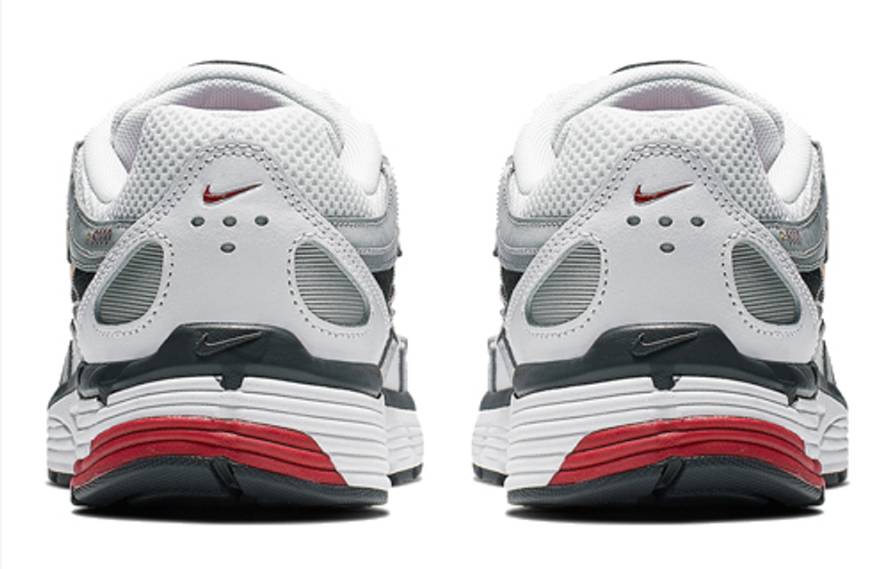 Кроссовки Nike P-6000 White Gold Red (Женская размерная сетка)