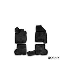 Коврики в салон для LADA Xray, 2015-, (комплект с ящиком), 4 шт. (полиуретан) ELEMENT3D5238210K