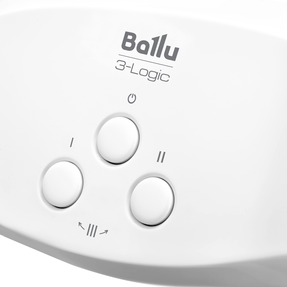 Проточный водонагреватель Ballu 3-logic TS (3,5 kW) - кран+душ НС-1588892