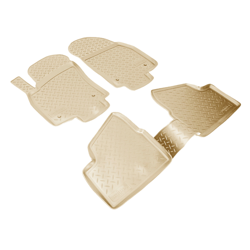 Ковры в салон Norplast/Unidec для Opel Astra в кузове H HB (2004-), Бежевый, арт.NPL-Po-63-08-B