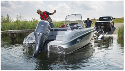 Комплект Алюминиевая лодка (катер) Mikatsu (Микатсу) 590 (Z99) Sport + мотор Yamaha F115BETL