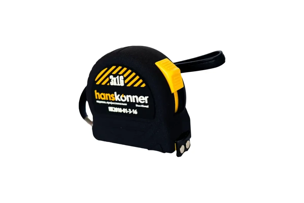 Рулетка Hanskonner 3x16, 2 стопа HK2010-01-3-16