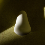 Серый аккумуляторный компактным вибромассажер 7,1см Sose Opal OP00106