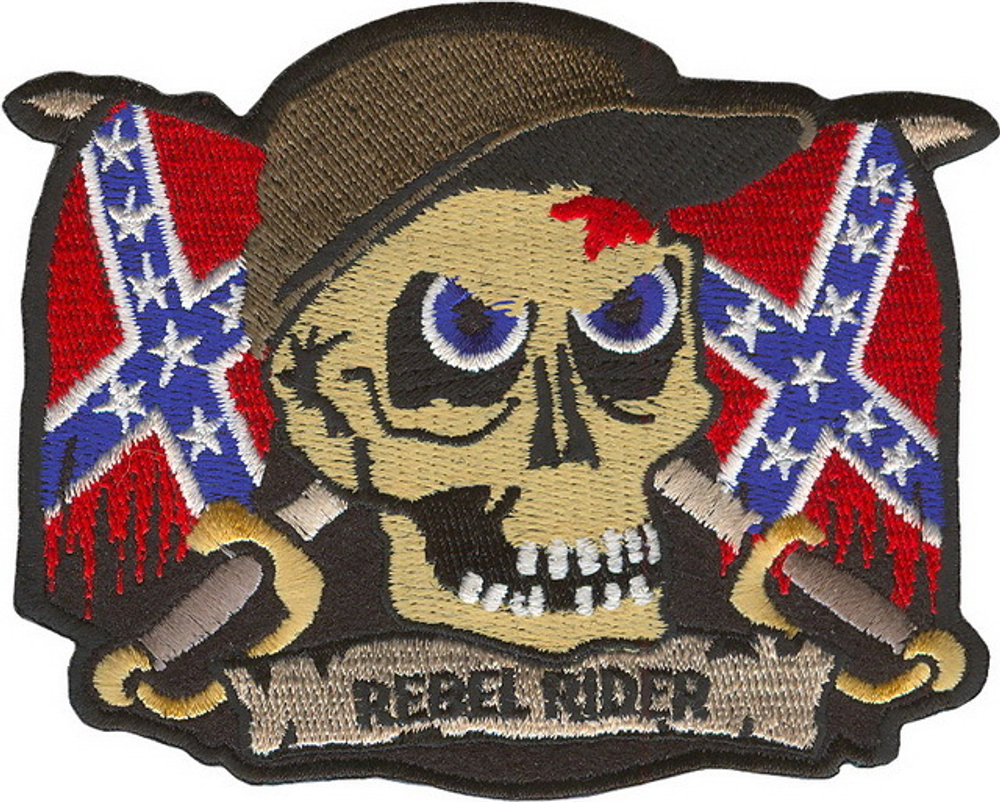Нашивка Rebel rider - Мчащийся бунтарь