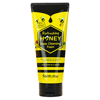 FarmStay Пенка очищающая с медом - Refreshing honey deep cleansing foam, 180мл