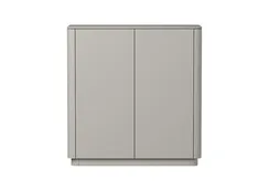 Шкаф Tammi 2 двери низкий (серо-бежевый)