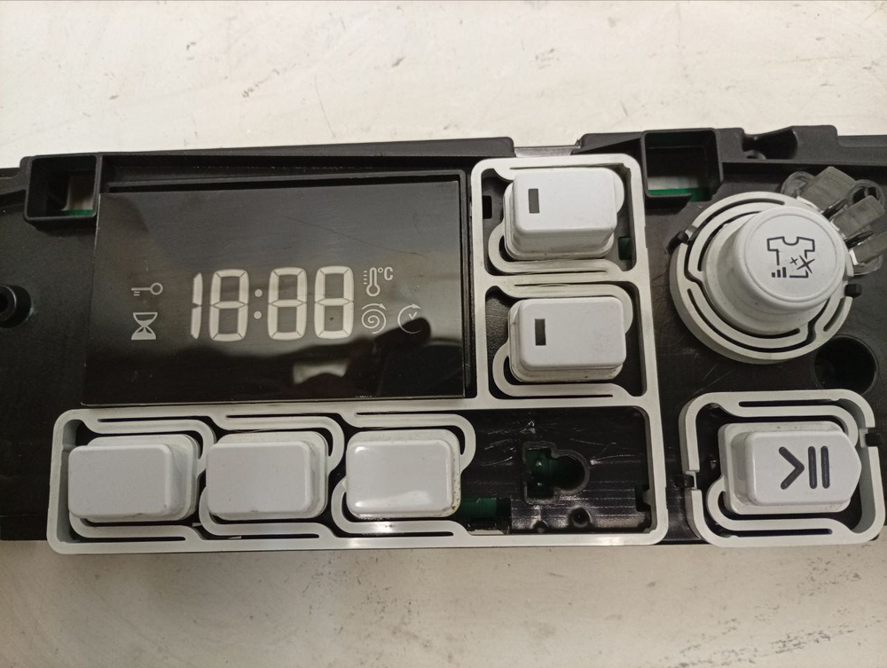 VMUF501B кт19 Модуль индикации с дисплеем для стиральных машин Hotpoint-Ariston 2102618090 б/у